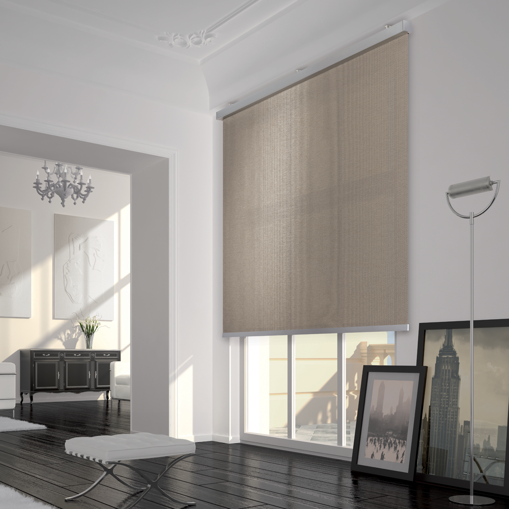 TENDA DECORATIVA CON CASSONETTO QUADRATO, ROLLBOX 179-BOLLE