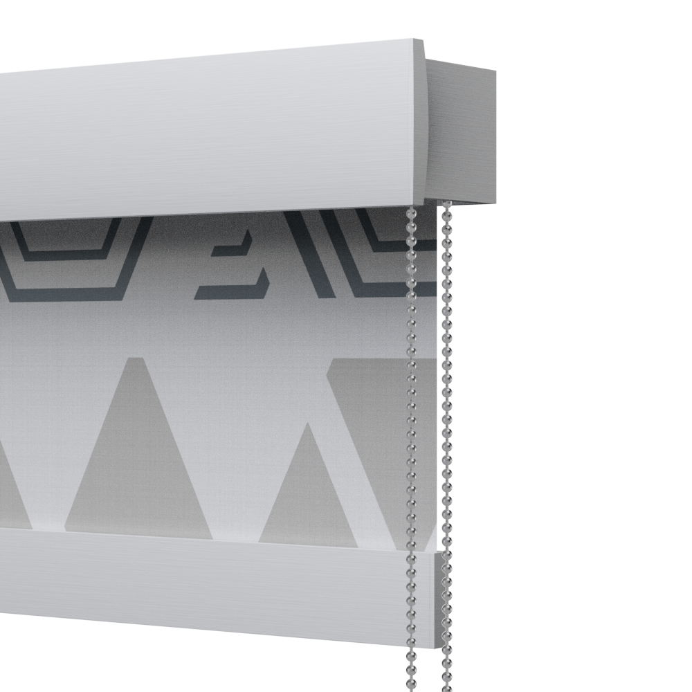 TENDA A RULLO AZIONAMENTO COMBINATO, FRONTALE DECORATIVO, Plus 2029 - ECLISSE S3-ENIGMA