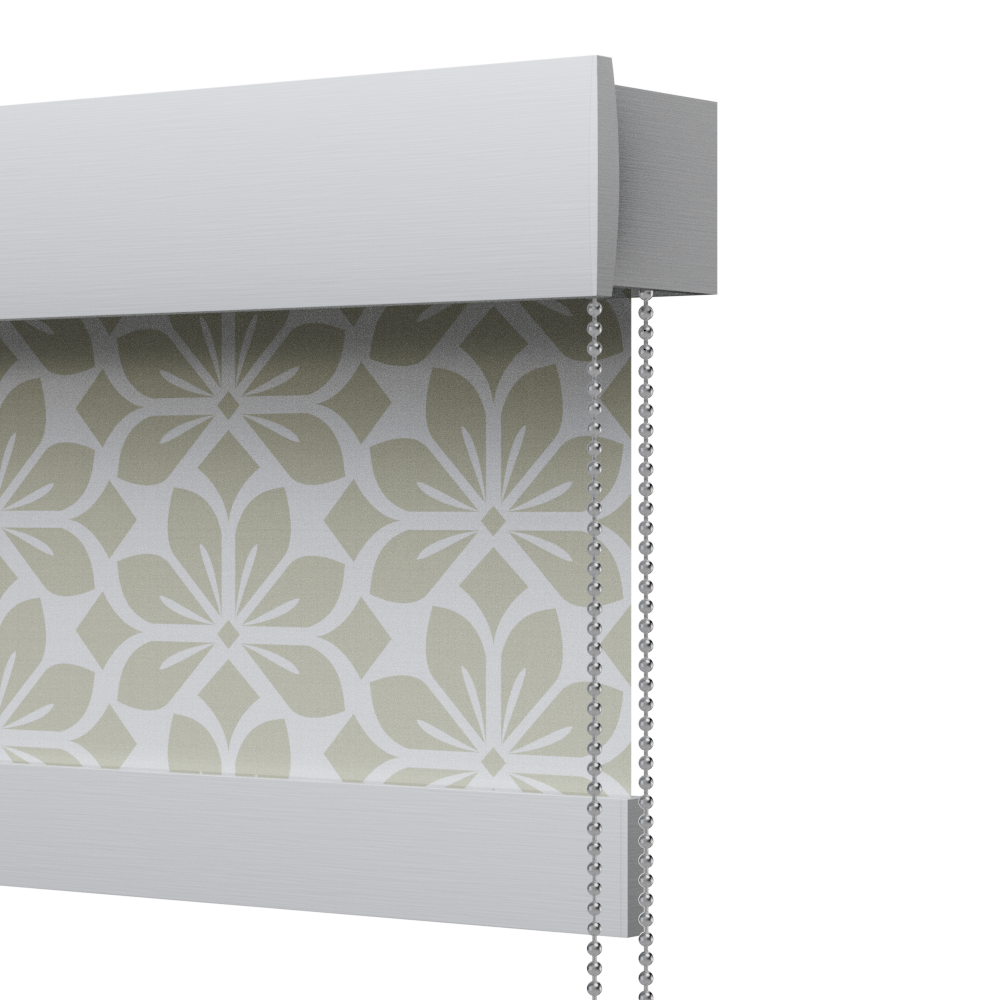 TENDA A RULLO AZIONAMENTO COMBINATO, FRONTALE DECORATIVO, Plus 2029 - ECLISSE S3-FRIDA