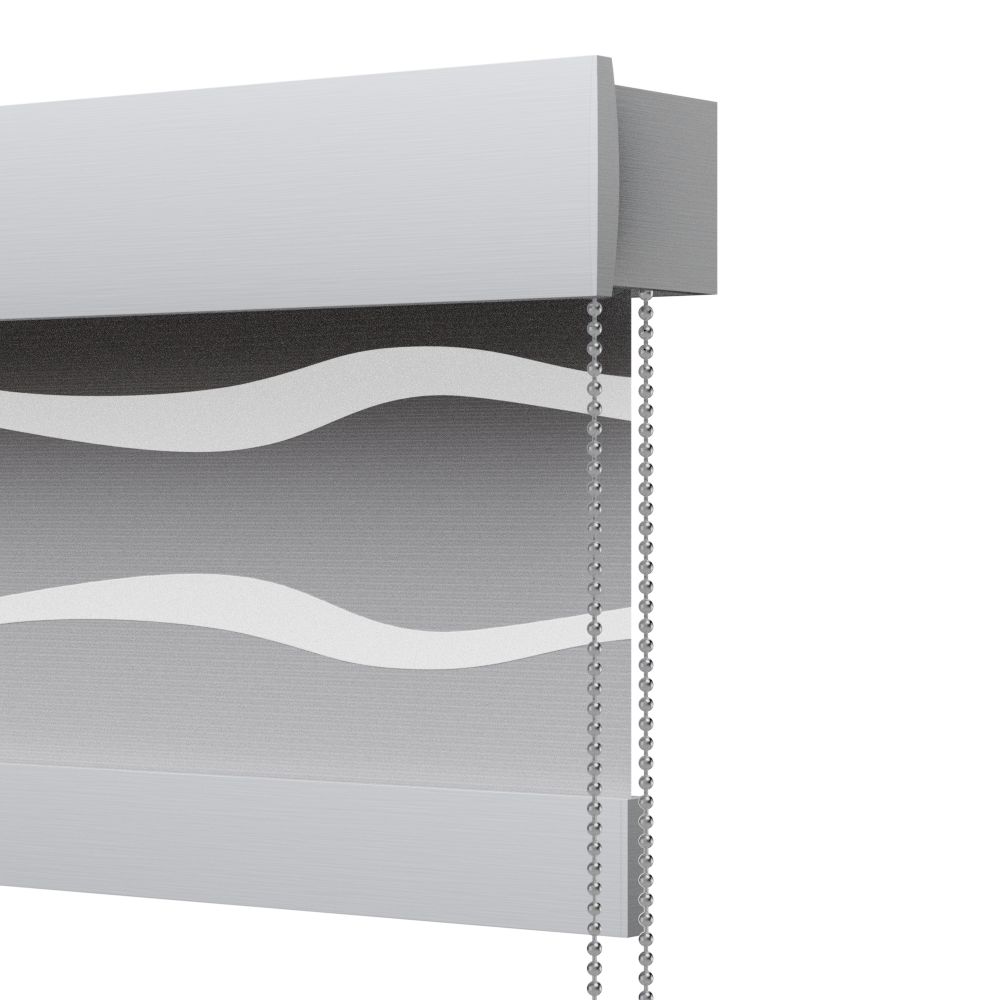 TENDA A RULLO AZIONAMENTO COMBINATO, FRONTALE DECORATIVO, Plus 2029 - ECLISSE S3-MAREA