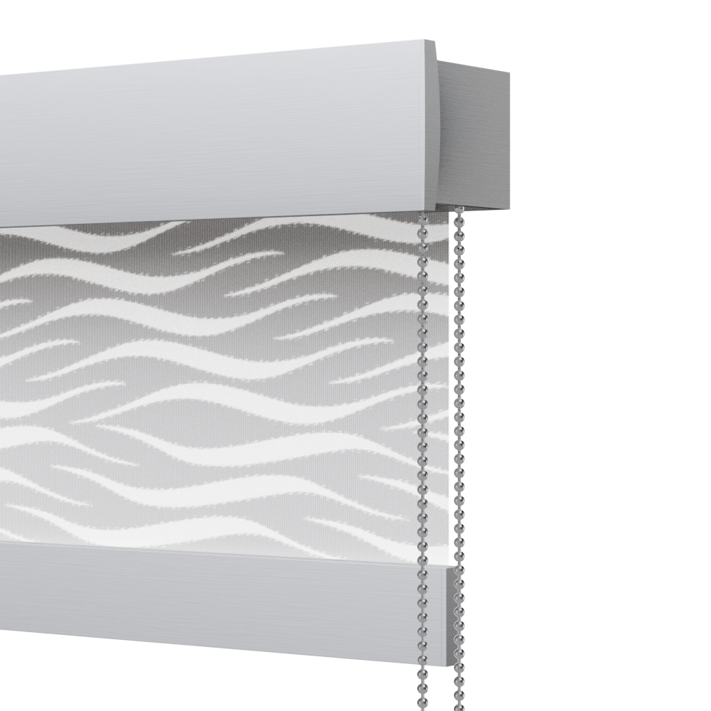 TENDA A RULLO AZIONAMENTO COMBINATO, FRONTALE DECORATIVO, Plus 2029 - ECLISSE S3-SAVANA