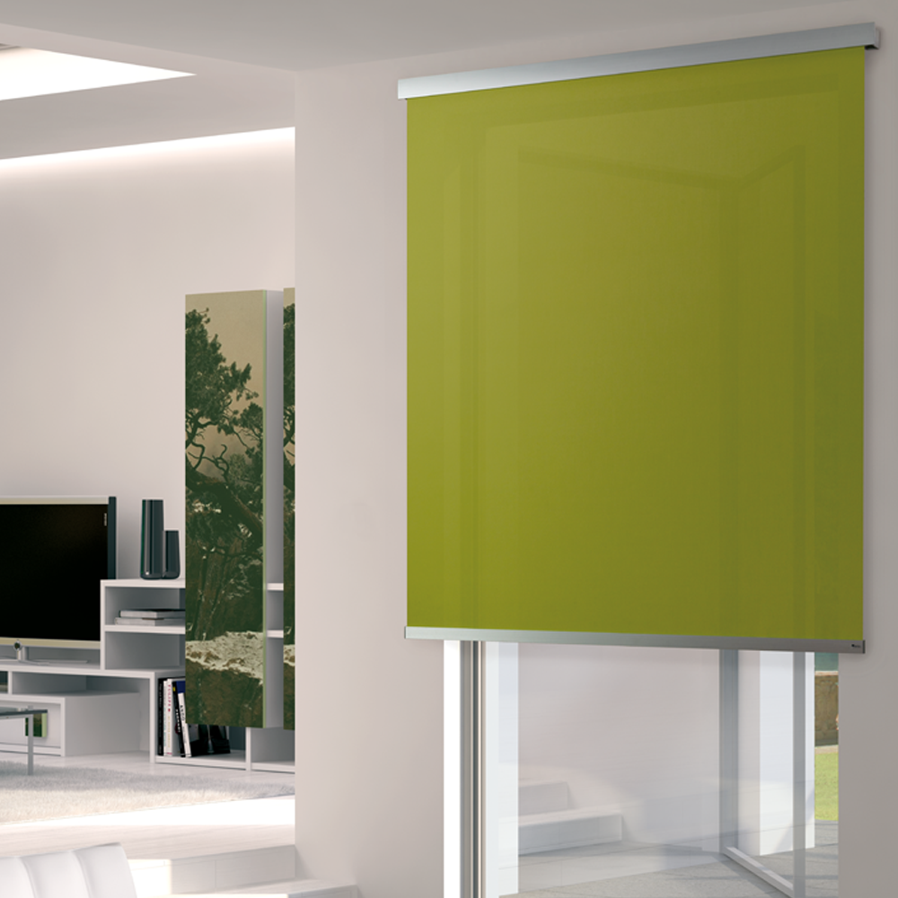 TENDA A RULLO AZIONAMENTO A MOLLA, FRONTALE DECORATIVO, SLOW 1928 ECLISSE S3-ECOSCREEN