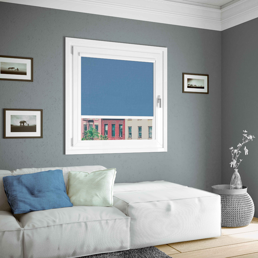 TENDA A VETRO CON CASSONETTO,  ROLLBOX 240-OSCURANTE TR