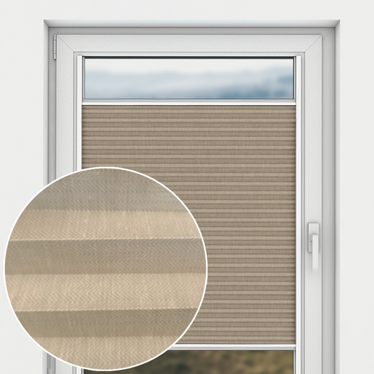 TENDA PLISSETTATA A VETRO, AVENA