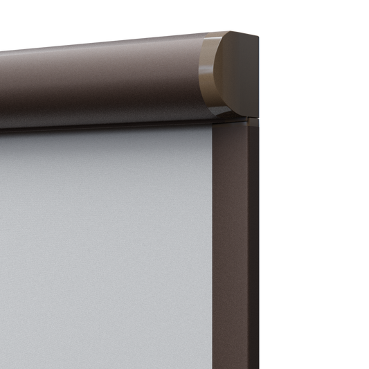 TENDA A VETRO CON CASSONETTO E GUIDE OSCURANTI, ROLLBOX 160-OSCURANTE RB