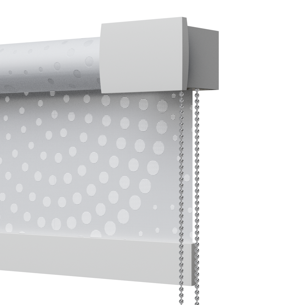 TENDA A RULLO A CATENELLA CON ANGOLARE DECORATIVO, SIDEWINDER 8240 - ECLISSE S2-GIOTTO