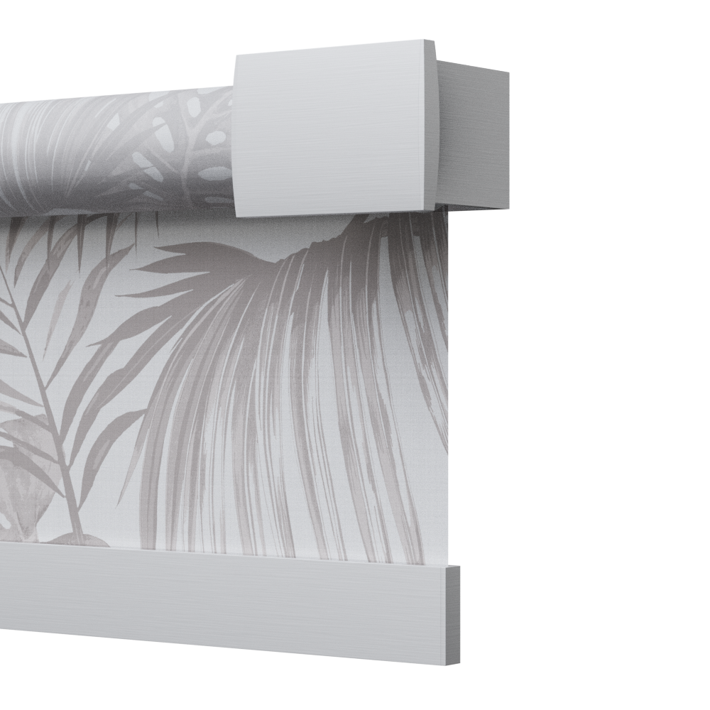 TENDA A RULLO AZIONAMENTO A MOLLA, ANGOLARE DECORATIVO, SLOW 1928 ECLISSE S2-PREZIOSO