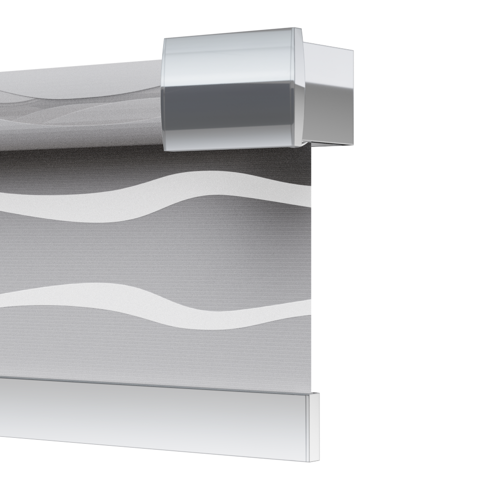 TENDA A RULLO AZIONAMENTO A MOLLA, ANGOLARE DECORATIVO, SLOW 1928 ECLISSE S2-MAREA