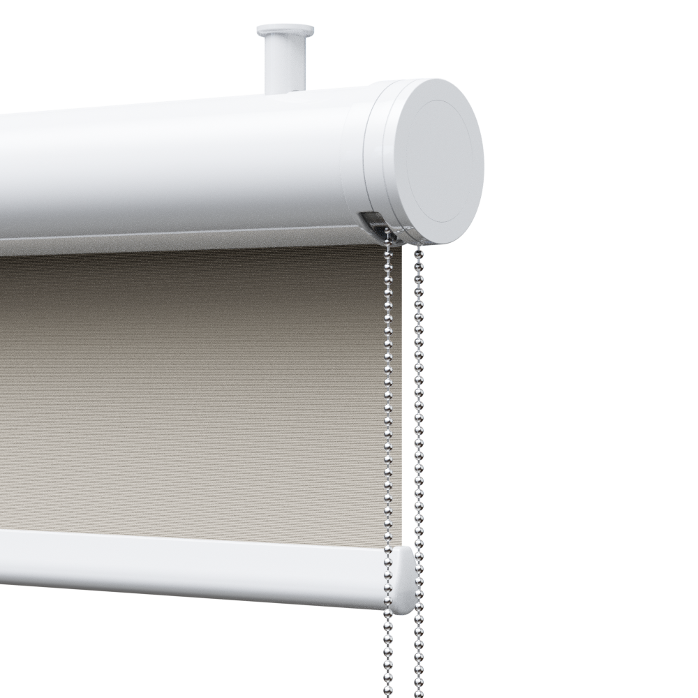 TENDA DECORATIVA CON CASSONETTO TONDO, ROLLBOX 275-ECOSCREEN