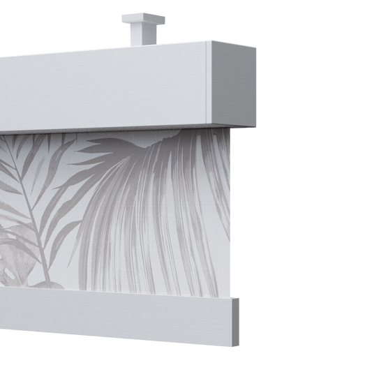 TENDA DECORATIVA CON CASSONETTO QUADRATO,  PREZIOSO