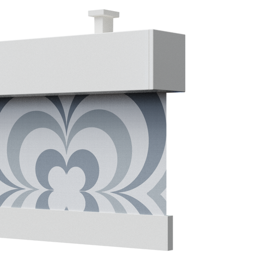 TENDA DECORATIVA CON CASSONETTO QUADRATO,  ROLLBOX 179-CLARISSA