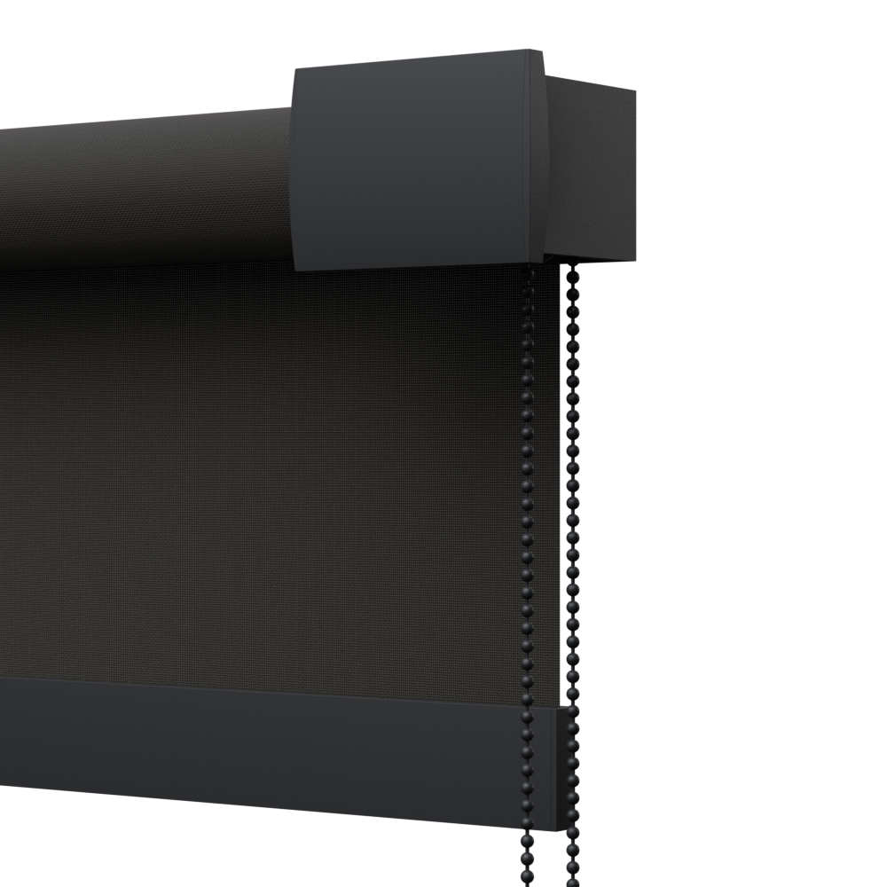 TENDA A RULLO AZIONAMENTO COMBINATO, ANGOLARE DECORATIVO, PLUS 2029 - ECLISSE S2-SCREEN P45