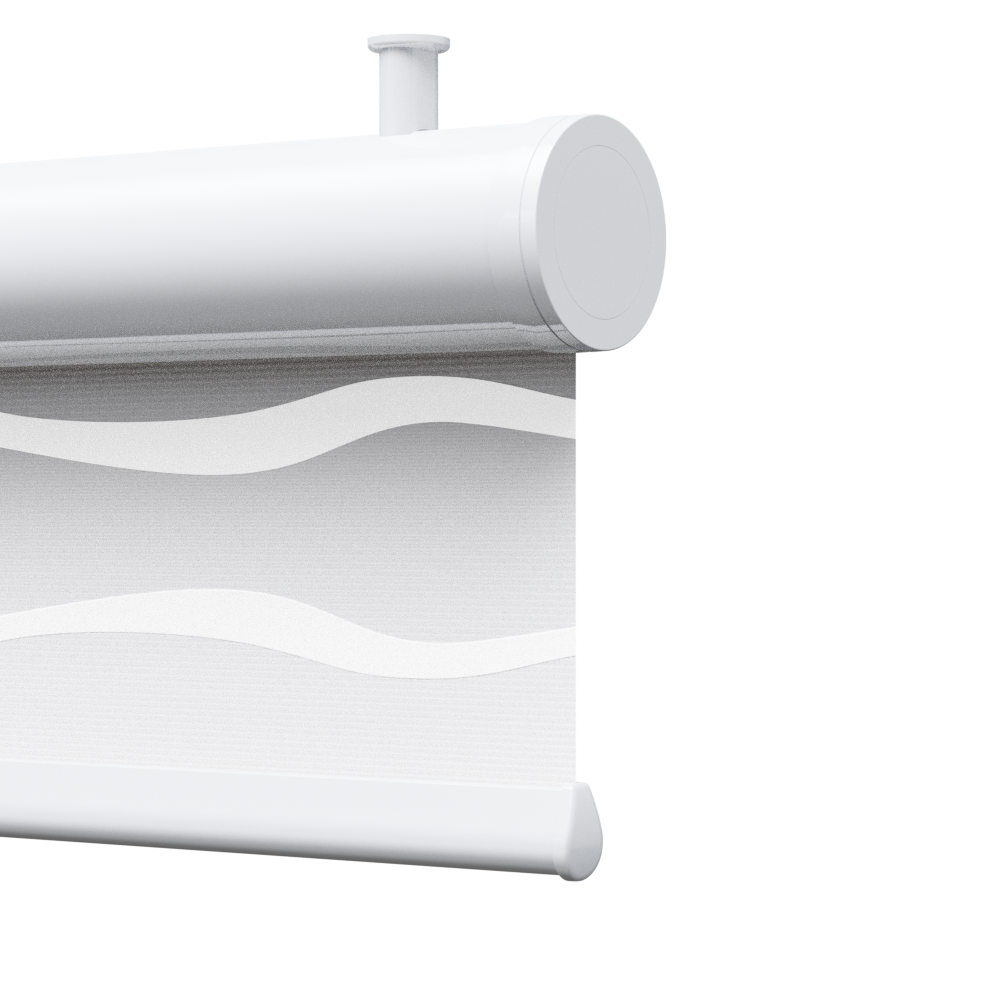 TENDA DECORATIVA CON CASSONETTO TONDO, MAREA