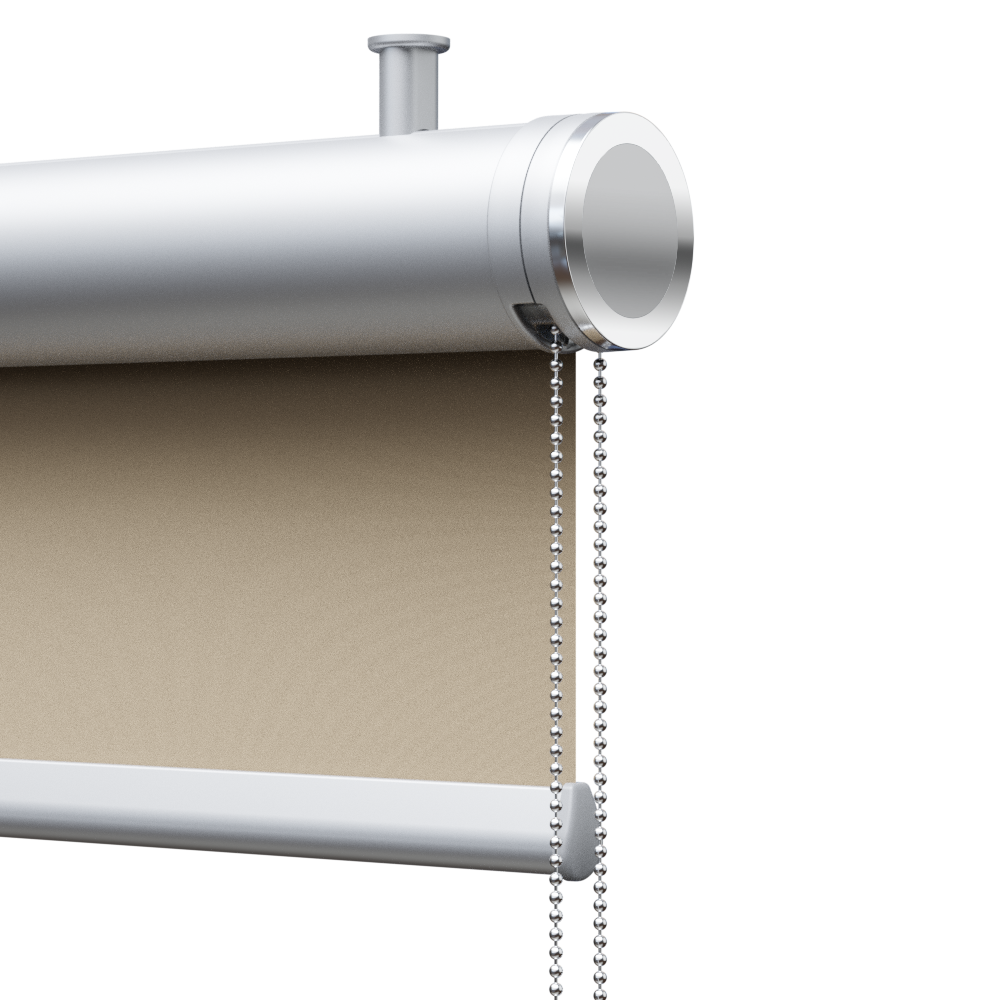 TENDA DECORATIVA CON CASSONETTO TONDO,  ROLLBOX 575-OSCURANTE RB