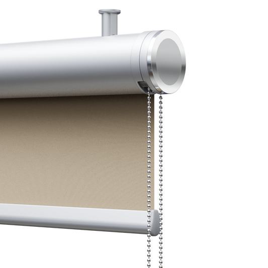 TENDA DECORATIVA CON CASSONETTO TONDO,  ROLLBOX 575-OSCURANTE RB