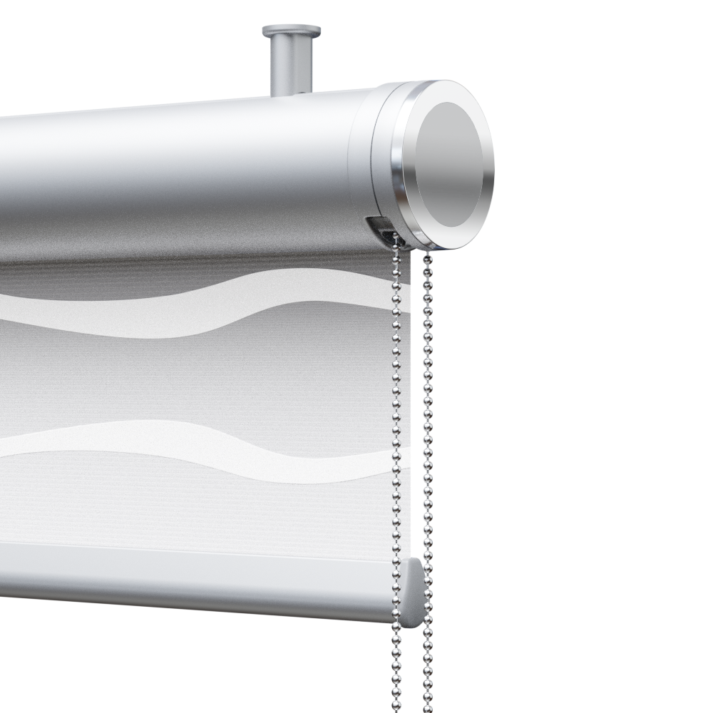 TENDA DECORATIVA CON CASSONETTO TONDO, ROLLBOX 575-MAREA