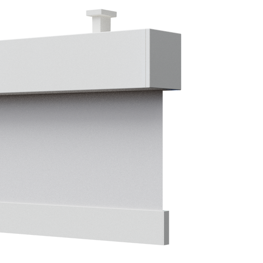 TENDA DECORATIVA CON CASSONETTO QUADRATO,  SCREEN P45