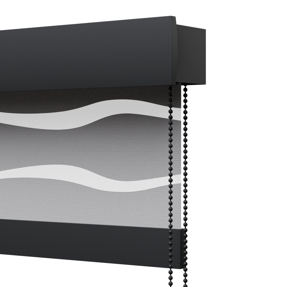 TENDA A RULLO A CATENELLA CON MANTOVANA IN ALLUMINIO, SIDEWINDER 8240 - ECLISSE S3-MAREA