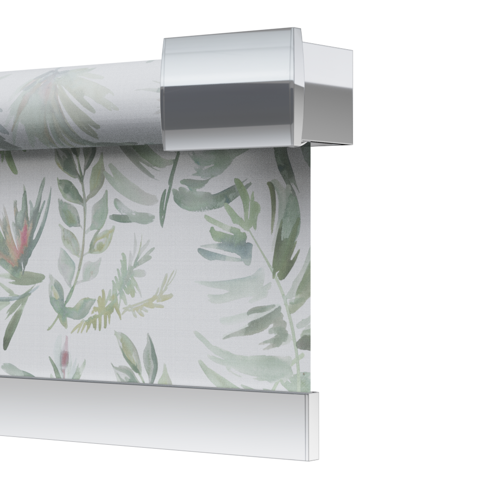 TENDA A RULLO AZIONAMENTO A MOLLA, ANGOLARE DECORATIVO, SLOW 1928 ECLISSE S2-PRESTIGIO