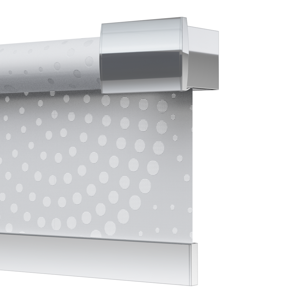 TENDA A RULLO AZIONAMENTO A MOLLA, ANGOLARE DECORATIVO, SLOW 1928 ECLISSE S2-GIOTTO