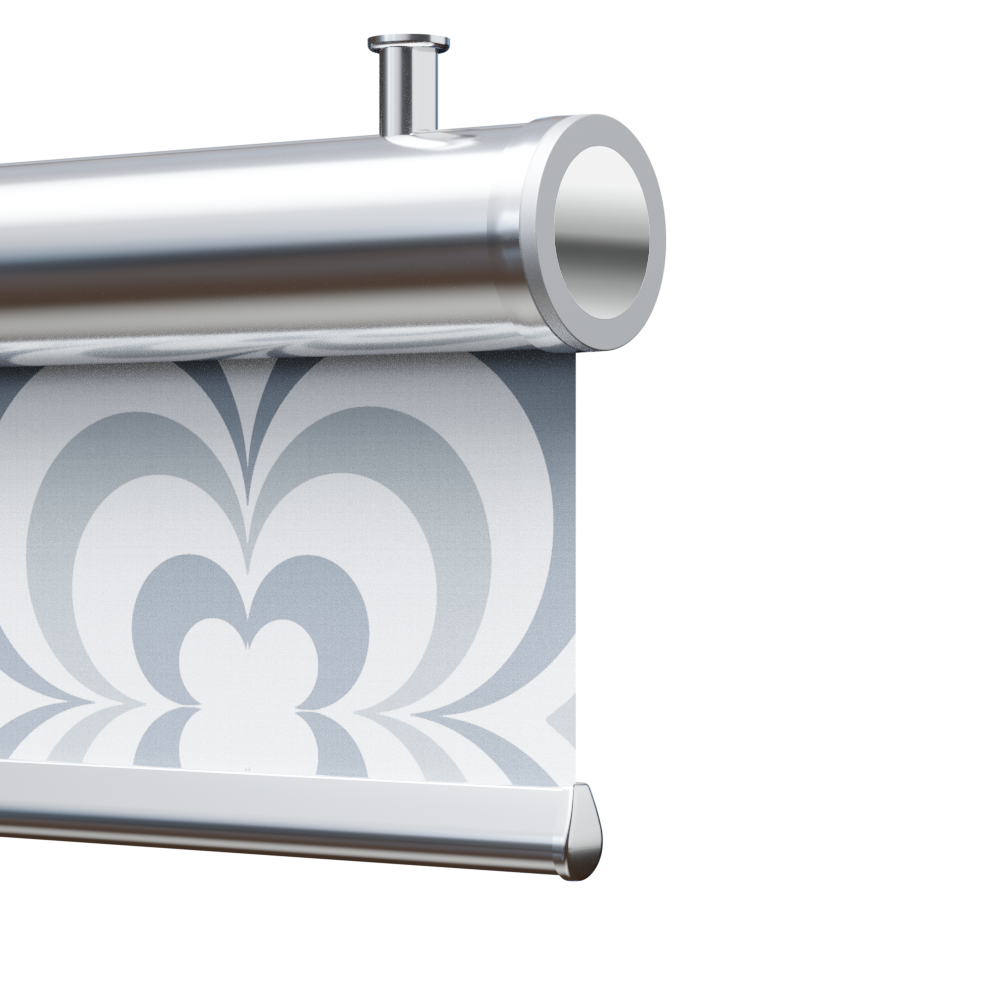 TENDA DECORATIVA CON CASSONETTO TONDO, CLARISSA