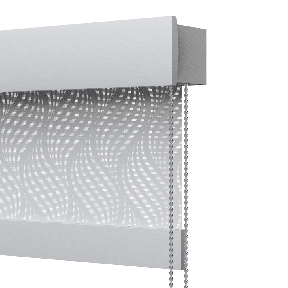 TENDA A RULLO A CATENELLA CON MANTOVANA IN ALLUMINIO, SIDEWINDER 8240 - ECLISSE S3-DELFINA