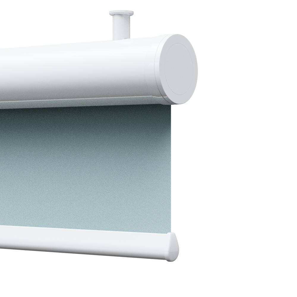 TENDA DECORATIVA CON CASSONETTO TONDO, NATURA