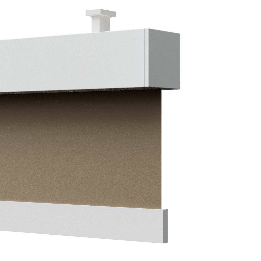 TENDA DECORATIVA CON CASSONETTO QUADRATO,  ROLLBOX 179-OSCURANTE RB