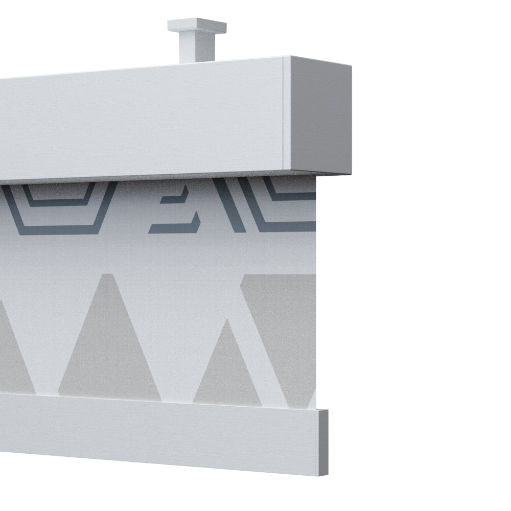 TENDA DECORATIVA CON CASSONETTO QUADRATO,  ROLLBOX 179-ENIGMA