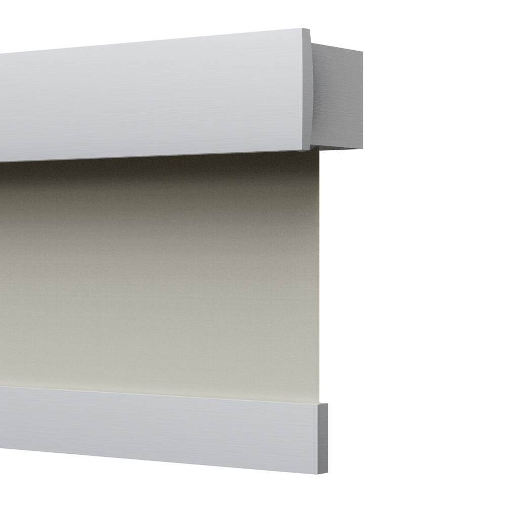 TENDA A RULLO AZIONAMENTO A MOLLA, FRONTALE DECORATIVO, SLOW 1928 ECLISSE S3-ARGO