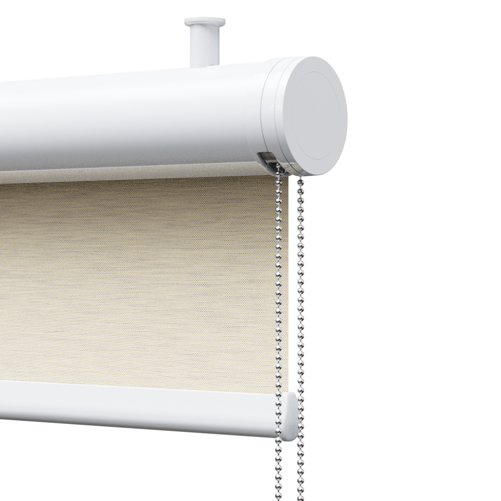 TENDA DECORATIVA CON CASSONETTO TONDO,  ROLLBOX 575-MELANGE