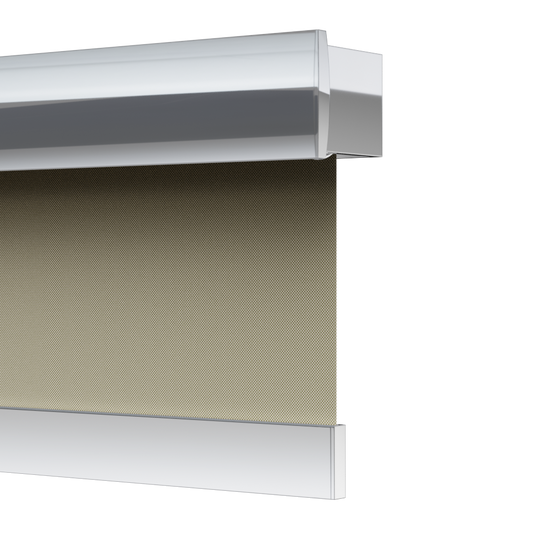 TENDA A RULLO AZIONAMENTO A MOLLA, FRONTALE DECORATIVO, SLOW 1928 ECLISSE S3-SCREEN P45