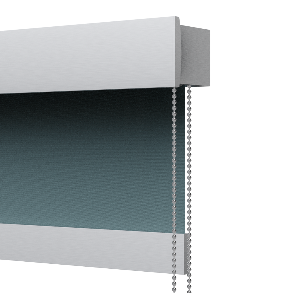 TENDA A RULLO AZIONAMENTO COMBINATO, FRONTALE DECORATIVO, Plus 2029 - ECLISSE S3-NATURA