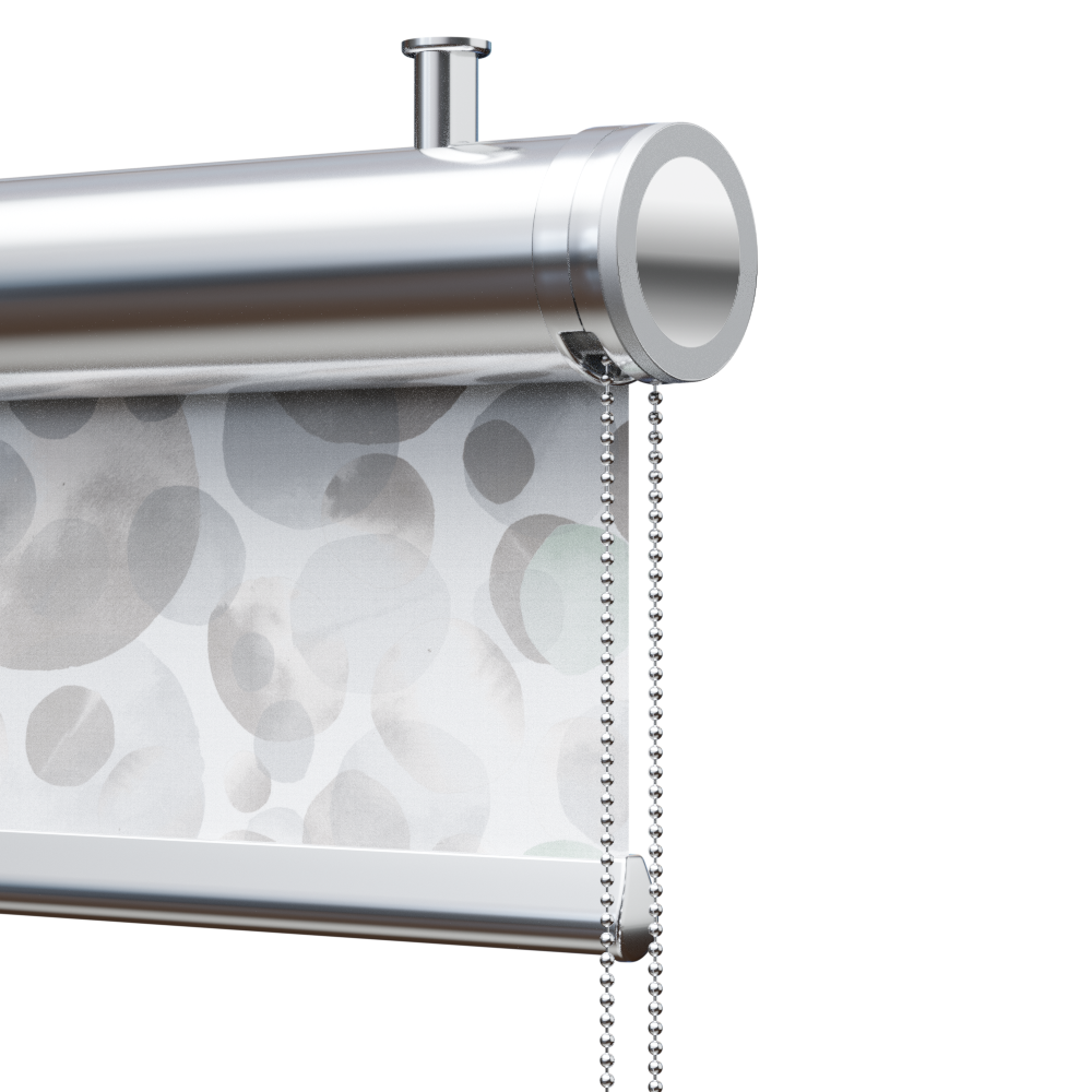 TENDA DECORATIVA CON CASSONETTO TONDO, ROLLBOX 575-BOLLE