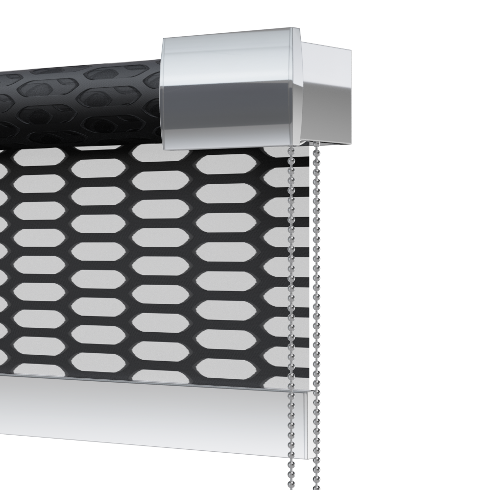 TENDA A RULLO A CATENELLA CON ANGOLARE DECORATIVO, SIDEWINDER 8240 - ECLISSE S2-OTTO