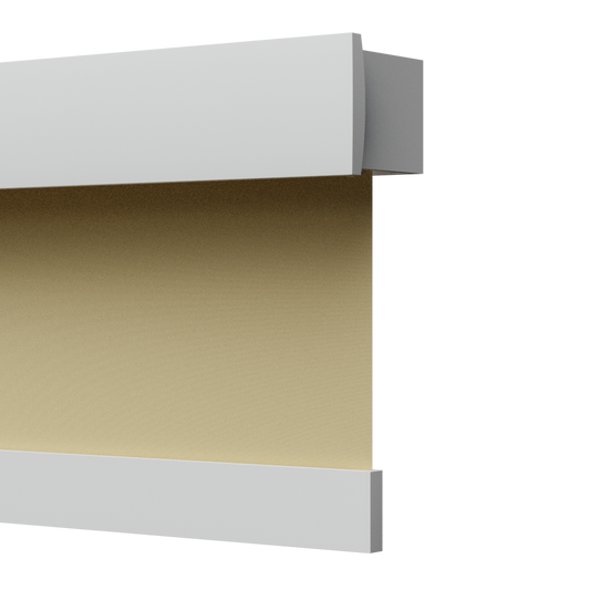 TENDA A RULLO AZIONAMENTO A MOLLA, FRONTALE DECORATIVO, SLOW 1928 ECLISSE S3-OSCURANTE RB