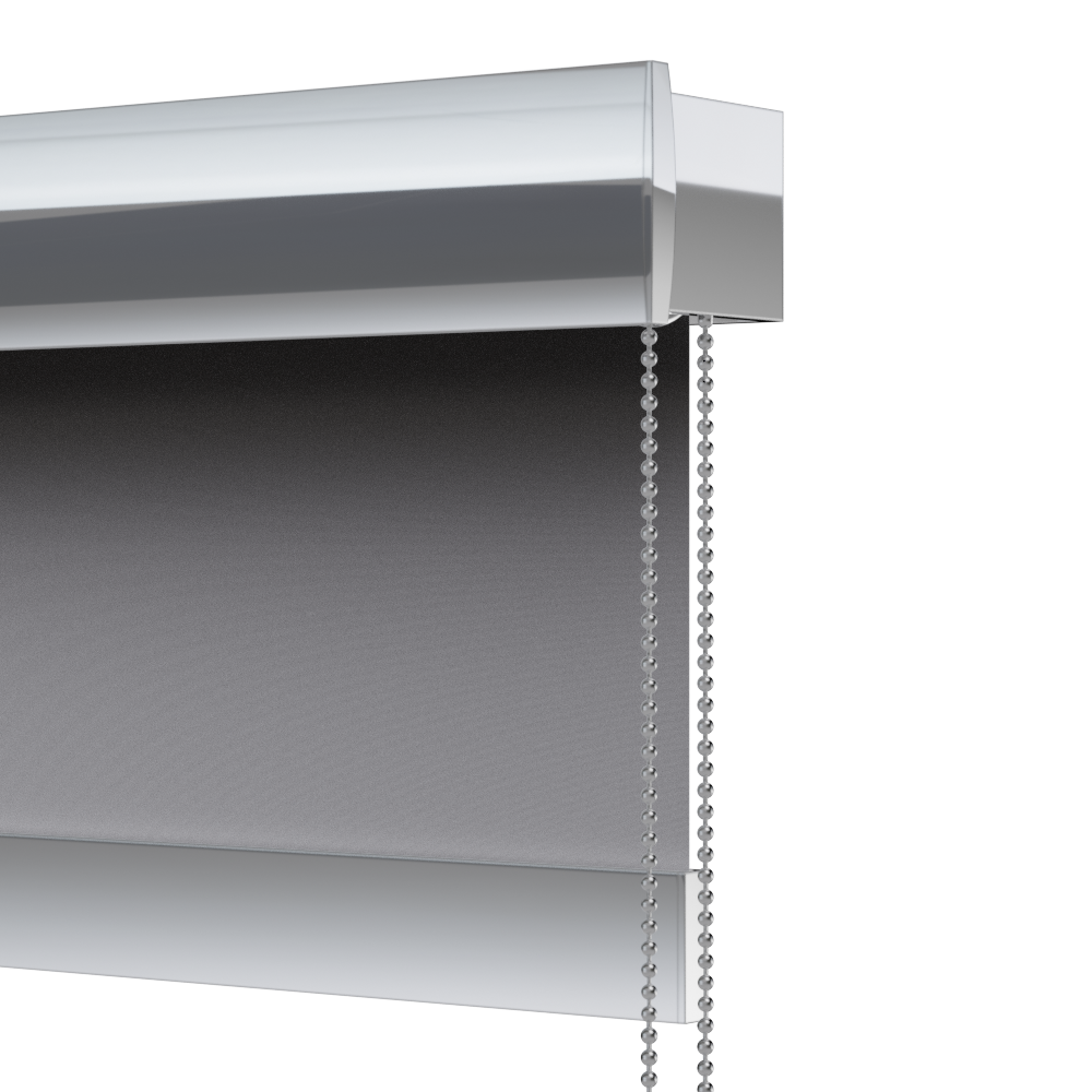 TENDA A RULLO A CATENELLA CON MANTOVANA IN ALLUMINIO, SIDEWINDER 8240 - ECLISSE S3-OSCURANTE RB