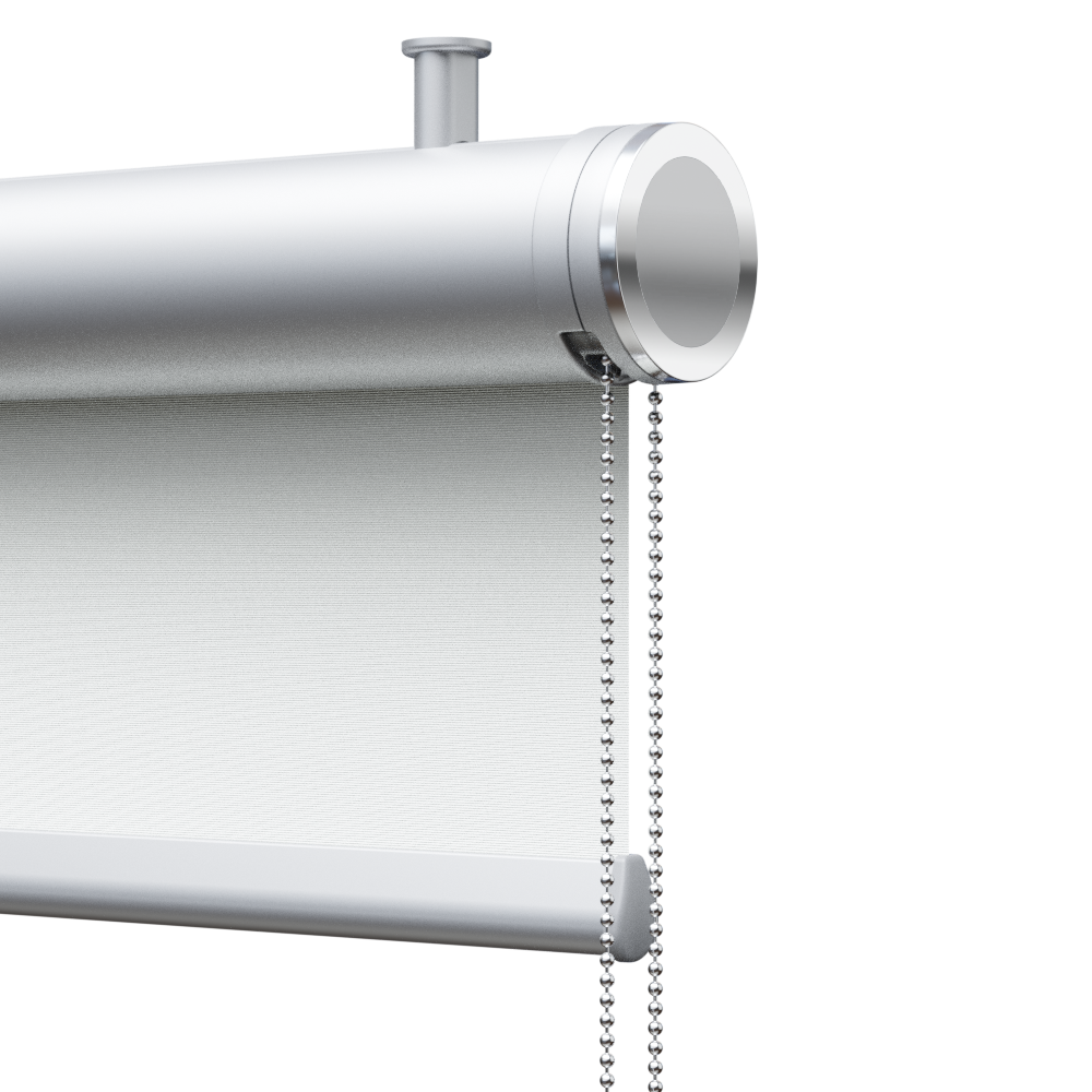 TENDA DECORATIVA CON CASSONETTO TONDO, ROLLBOX 575-ECOSCREEN