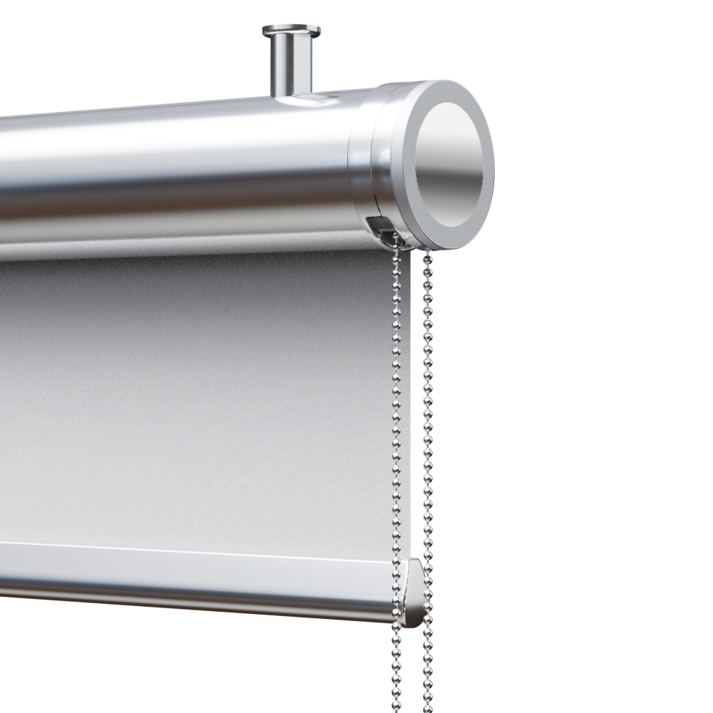 TENDA DECORATIVA CON CASSONETTO TONDO,  ROLLBOX 275-OSCURANTE RB