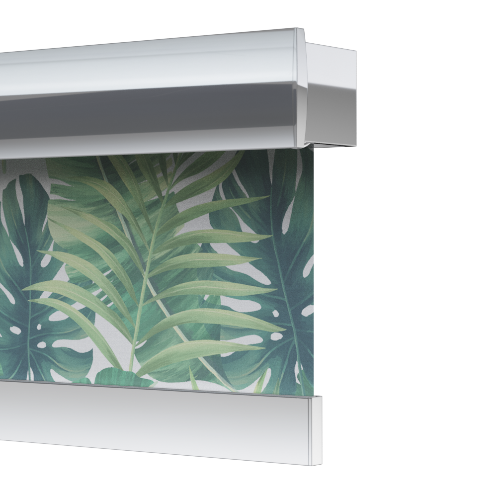 TENDA A RULLO AZIONAMENTO A MOLLA, FRONTALE DECORATIVO, SLOW 1928 ECLISSE S3-ISTINTO