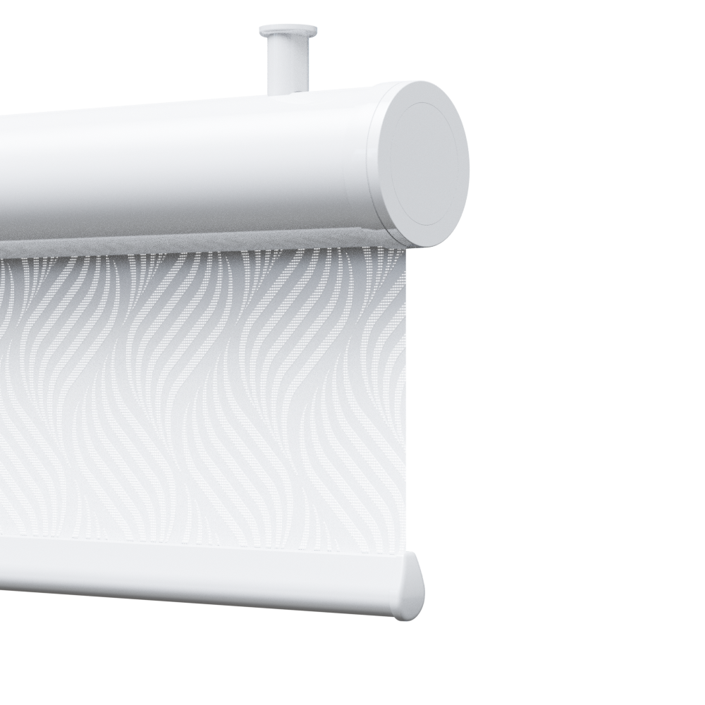 TENDA DECORATIVA CON CASSONETTO TONDO, DELFINA