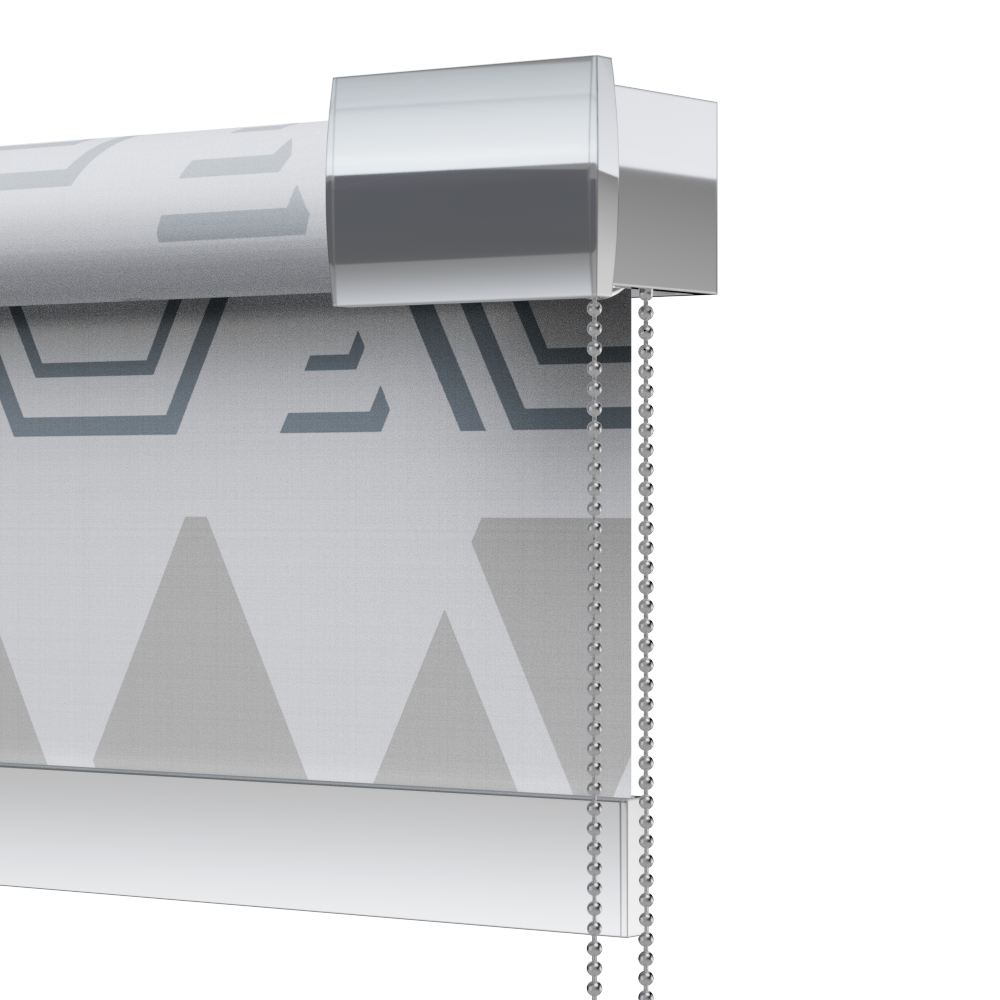 TENDA A RULLO A CATENELLA CON ANGOLARE DECORATIVO, SIDEWINDER 8240 - ECLISSE S2-ENIGMA