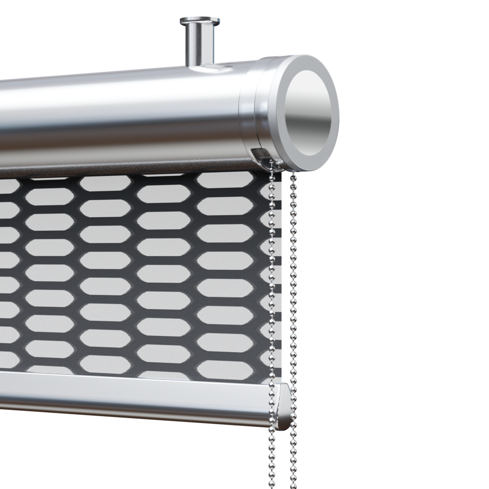 TENDA DECORATIVA CON CASSONETTO TONDO,  ROLLBOX 275-OTTO