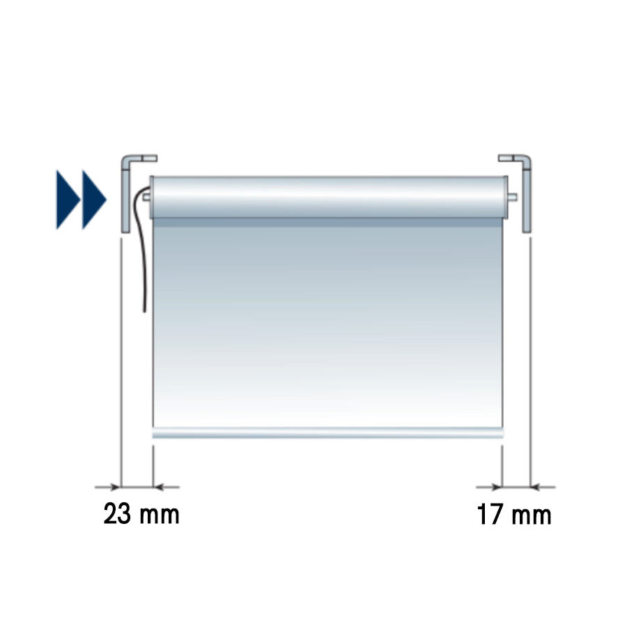 TENDA A RULLO, MOTORE A BATTERIA, ENERGY 736-ECOSCREEN