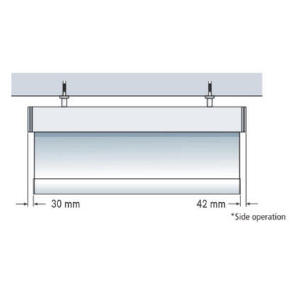 TENDA DECORATIVA CON CASSONETTO QUADRATO,  ROLLBOX 779-TOTAL WHITE