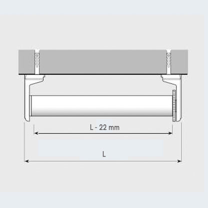 TENDA RULLO QUICKFIX, SLOW 1925 QUICKFIX-TOTAL WHITE